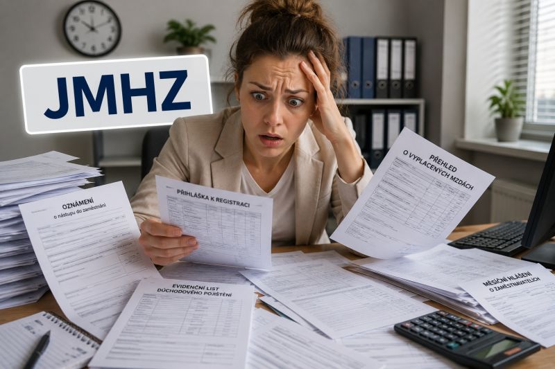 JMHZ - Jednotné měsíční hlášení zaměstnavatele